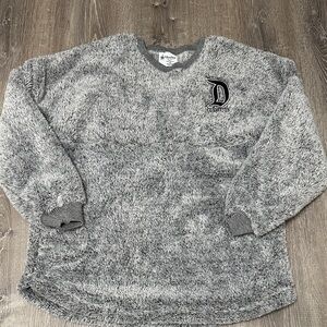 Disney parks Disneyland Gray Fuzzy spirit jersey brand new with tag